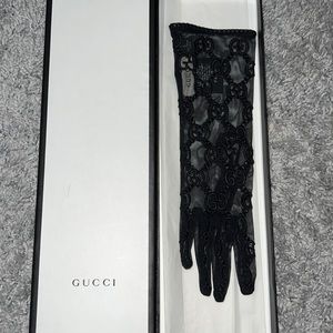 Black Gucci Gloves